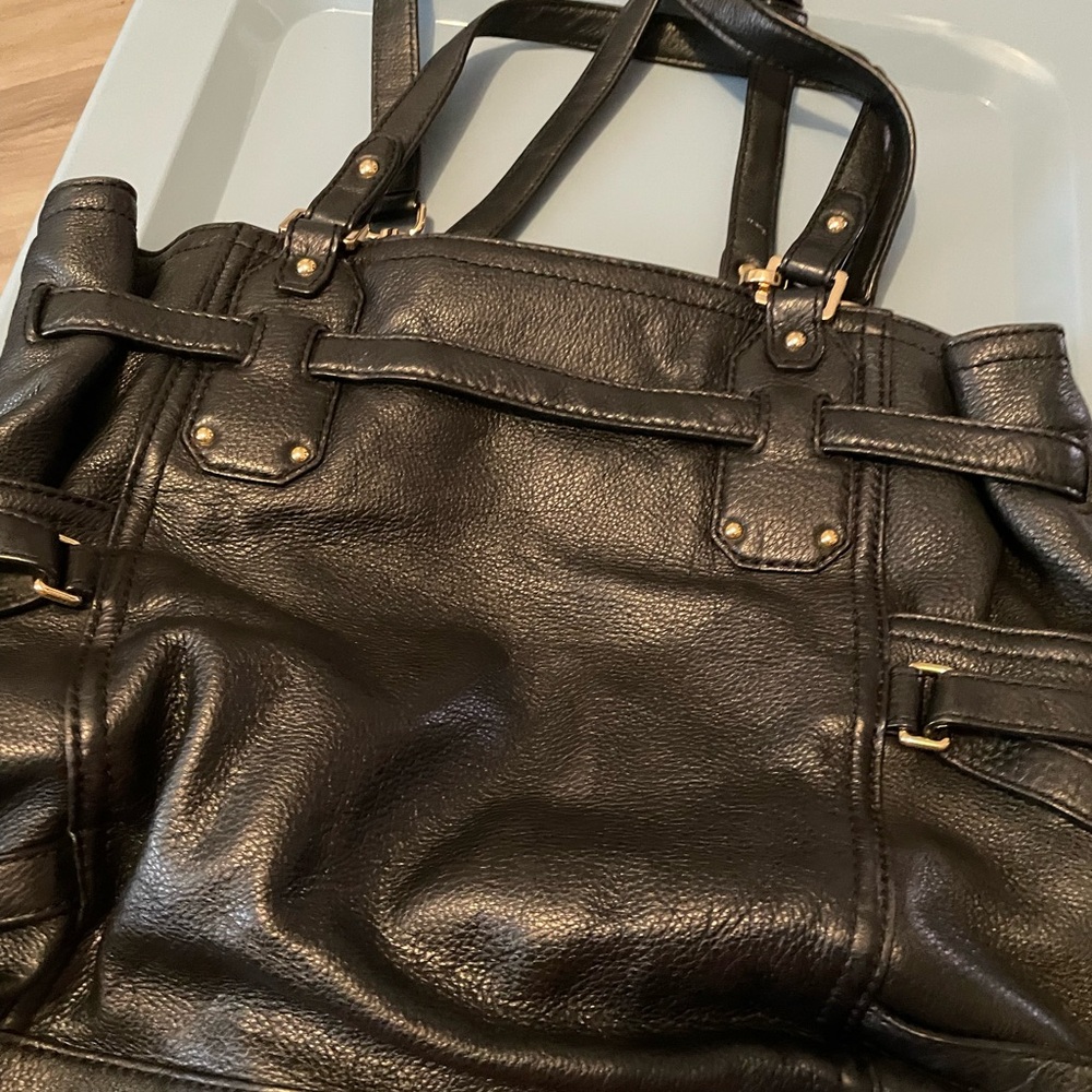 Michael Kors bag black bulky USED